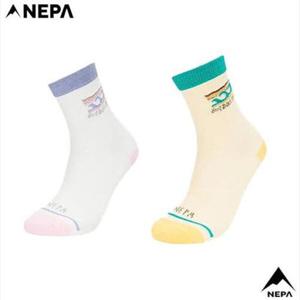 [네파]여성 국산 네파 아웃도어 그래픽 장목 양말 등산양말