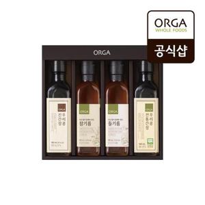 [올가] ORGA 참기름 간장 선물세트 2호