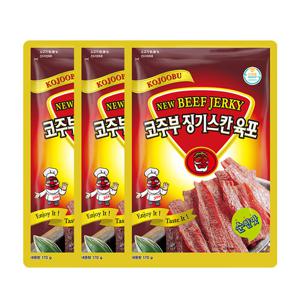 코주부 징기스칸 육포 순한맛 130g 3개