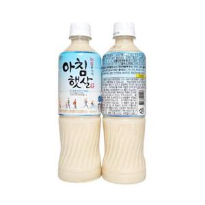 웅진 아침햇살 국내 쌀음료 식사 대용 500ml x 18개 /s