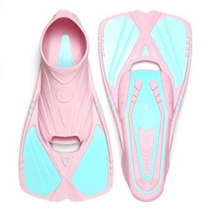 아레나 숏핀 수영훈련용 오리발 U52112 오리발숏핀