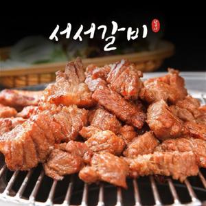 서서갈비 양념 돼지왕구이  4팩 총 2.4kg