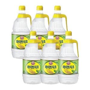 [셀러허브 식품]화이트식초 1.8L 6개