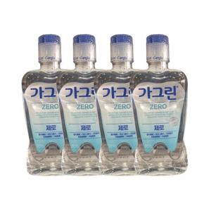 동아제약 가그린 제로 750ml x4개 구강청결제