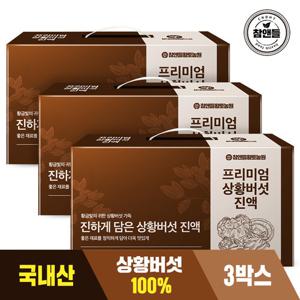 [참앤들] 프리미엄 상황버섯진액 30포 3박스