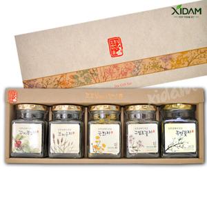 [모후실] 전통차 5종 선물세트 [보리순차,꾸지뽕잎차,국화차,구절초꽃,목련꽃차]