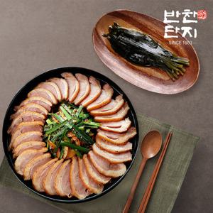 [반찬단지] 훈제오리 슬라이스 800g 2개 + 명이나물1kg