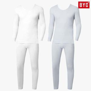 [BYC]내복 남자순면내복 아빠 할아버지 겨울 보온내의 면100 세트
