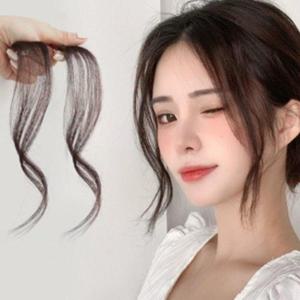 여성 앞머리가발 피스 사이드뱅 S컬 방송용 면접 WF3BEC5