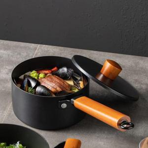 바이마르 블랙빈 인덕션 냄비 16cm 편수
