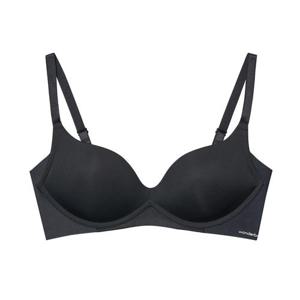 [Wonderbra] 일체형 볼륨 몰드 노와이어 브라 블랙 WBWBR3O04D