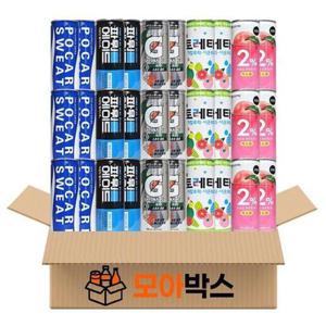 [셀러허브 식품]BEST 이온음료 캔음료수 음료 5종 30캔 /s