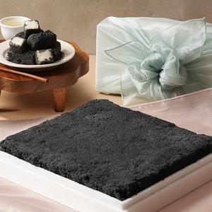 [청년떡집] 명례헌 흑임자 인절미 3kg (제대로 진한 흑임자 고물)
