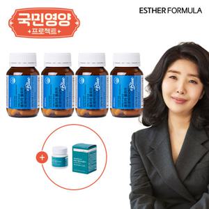 [국민영양] 여에스더 유산균 블루 8개월분(4병) + 멜라나인 1박스