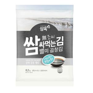 [삼육수산] 삼육김 쌈싸먹는 김 별미 곱창김 (7.2g(4절10매)*20봉)