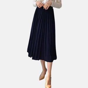 [레이나][레이나] 페이티 롱 플리츠 스커트