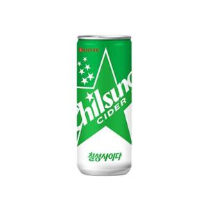 [롯데칠성음료]롯데 칠성사이다 캔 250ml 20개 /s (33096286)