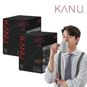 [카누]카누 다크로스트 미니 30T X 2개 원두 커피 아메리카노 (14401356)