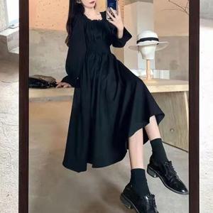 헤밀턴 스모크 밴딩 원피스