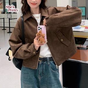 [쉬즈프리티] 페퍼스웨이드카라자켓