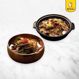 [원할머니] 명품육개장 600g 3팩 + 뚝배기불고기 410g 3팩