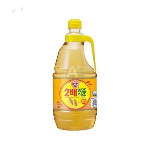 [셀러허브 식품]오뚜기 2배양조식초 1.8L 두배식초 대용량 식당용 업소용식자재