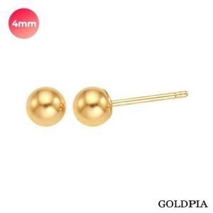 12시이전당일출고 [골드피아] 14K 골든볼 귀걸이_4mm