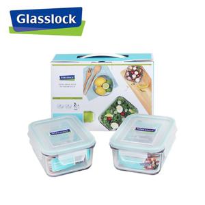 [Glasslock] 글라스락 직사각 715ml 2_1호 2조