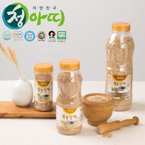 [청아띠] 더욱 고소한 국산 볶음참깨 300ml(PET)