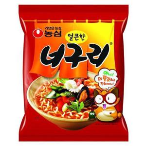 [그로미스]농심 얼큰한 너구리 120g x 40봉지 (23646003)