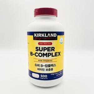 [코스트코] 커클랜드 시그니춰 슈퍼 B-콤플렉스(1,236mg x 500정)