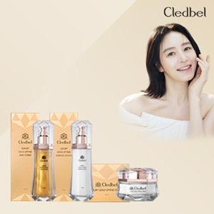 [끌레드벨][끌레드벨]기본 끌레드벨 럭셔리 골드 콜라겐  리프팅 기초 1세트  (스킨,로션, 크림)_671787