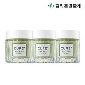 [김정문알로에] [김정문알로에] [김정문알로에] 큐어 안티에이징 크림S 50g 3개