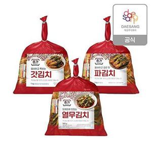 [종가집]갓1kg+파1kg+열무900g