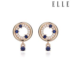 [엘르주얼리] 14k 써클 라인 귀걸이 (gold pin) ELGPEE078