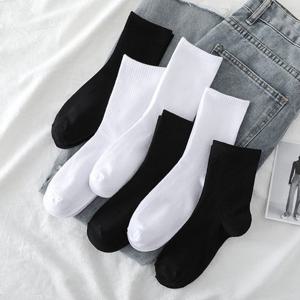 국내생산 학생양말 10켤레 카바 중목 흰색양말