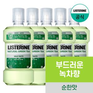 리스테린 그린티 마일드 750mlx5