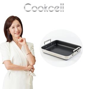 쿡셀 블랙큐브 세라믹 IH 사각멀티팬 32cm