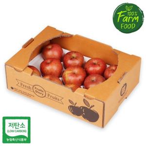 [이슬마루] 저탄소 인증 가정용 사과 부사 2kg(9~12과)