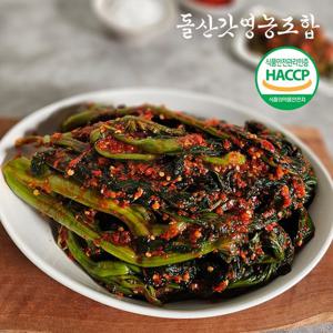 [선물포장][돌산갓영농조합] 산지직송 전라도 여수돌산 갓김치 5kg