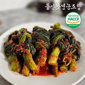 [선물포장][돌산갓영농조합] 산지직송 전라도 여수돌산 갓김치 2kg