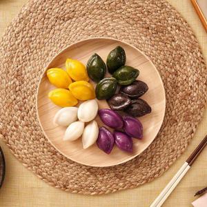 [명인 떡] 이호성 명인 국산쌀로 만든 오색송편 800g x 4봉
