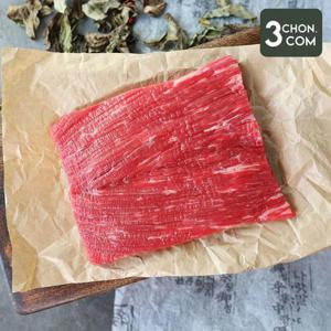 [삼촌밥먹자] 유기농 한우 양지(덩어리) 500g