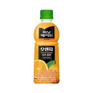 미닛메이드 시그니처 오렌지 주스 350ml 24개