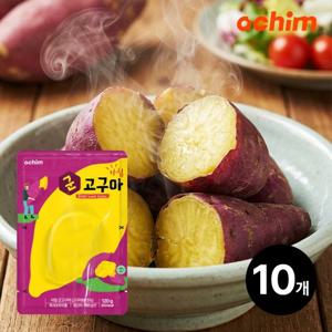 아침 바로먹는 군고구마 120g 10개