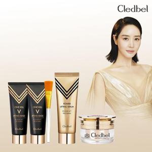 [끌레드벨]끌레드벨 골드리프팅팩 (본품 2개 + 세럼90ml + 스네일크림 + 브러쉬)