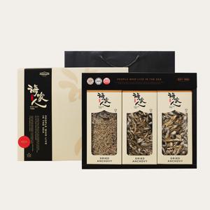 (해가인) 깨끗한 멸치 3종세트 세중대 630g(세멸 230g+중멸 200g+대멸 200g)