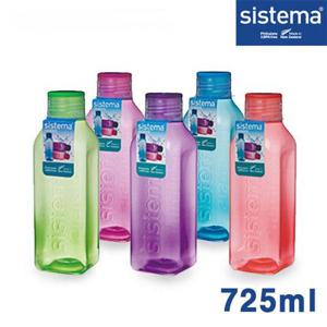 [시스테마] 스퀘어 물병 725ml(5color)
