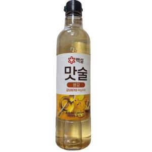 [베스트식품]CJ 백설 맛술 생강 500ml x3개