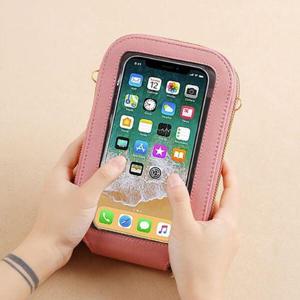 DGITEM 핸드폰 터치 크로스백 미니 가방 스마트폰 가방 가방.패션 크로스가방 패션잡화 여성가방